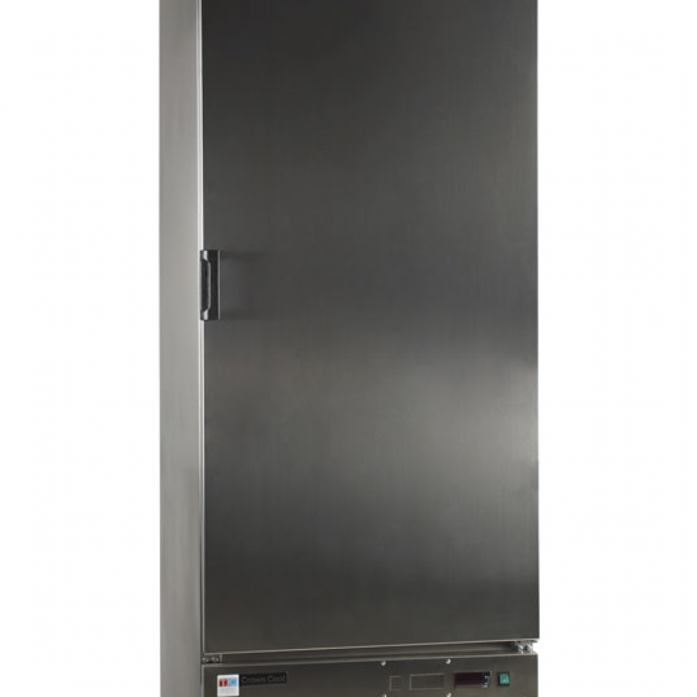 Rozsdamentes hűtőszekrény  aluminium belsővel készült