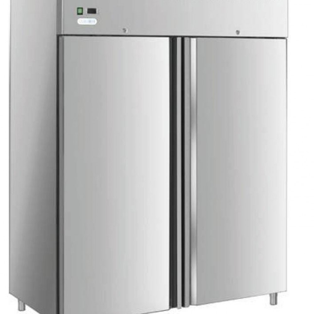 Rozsdamentes belsővel kétajtós fagyasztó 1300 l