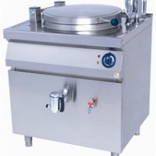 Gázos 150 literes főzőüst kör alakú csészével