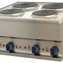Elektromos 4 lapos asztali (snack) tűzhely