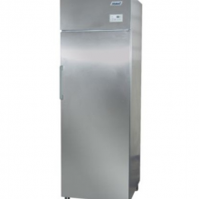 Teleajtós hűtőszekrény rozsdamentes külsővel és belsővel