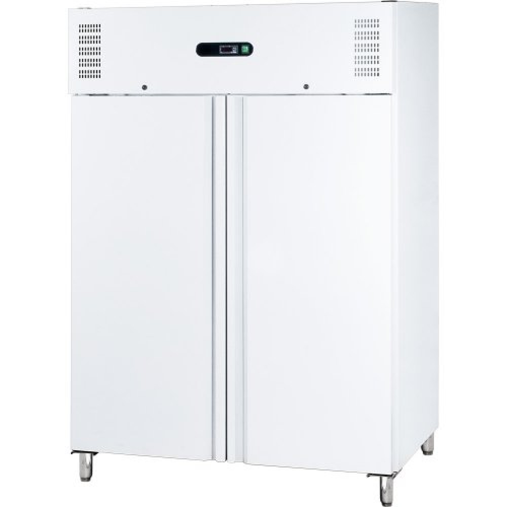 Statikus  Kétajtós fehér raktári hűtő 1300 l