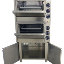 Electric convection oven 2-level with neutral cabinet