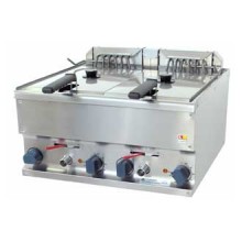 Electric table (snack) fryer 2 pools