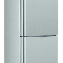 Kombinált rozsdamentes hűtő-/fagyasztószekrény