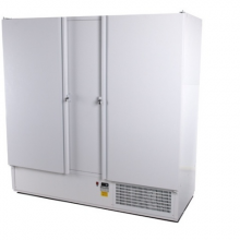 INOX - Két teleajtós, rozsdamentes hűtőszekrény