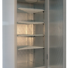 Teleajtós rozsdamentes hűtőszekrény - 400l